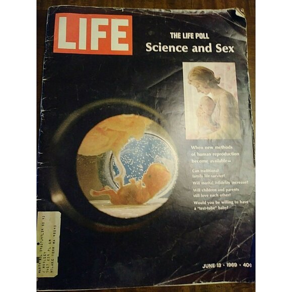 Life Magazine Science & Sex June 1969 Medicine Vintage Medical - Picture 1 of 3